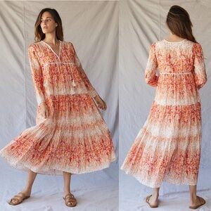 Christy Dawn The Paloma Dress in Sunset Gladiola Size Small
